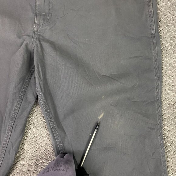 Carhartt Rugged Flex Relaxed Fit Canvas Work Pants Men's 38 x 30 Fits 39x29 Gray - Picture 3 of 16